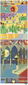 Little NEMO by Winsor McKay (Google Doodle)